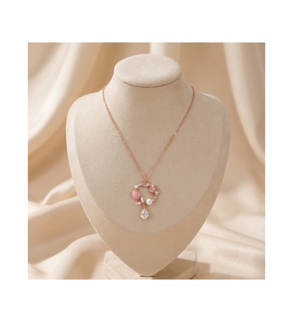 Blossom Charm Necklace – Silver & Rose Gold Variants