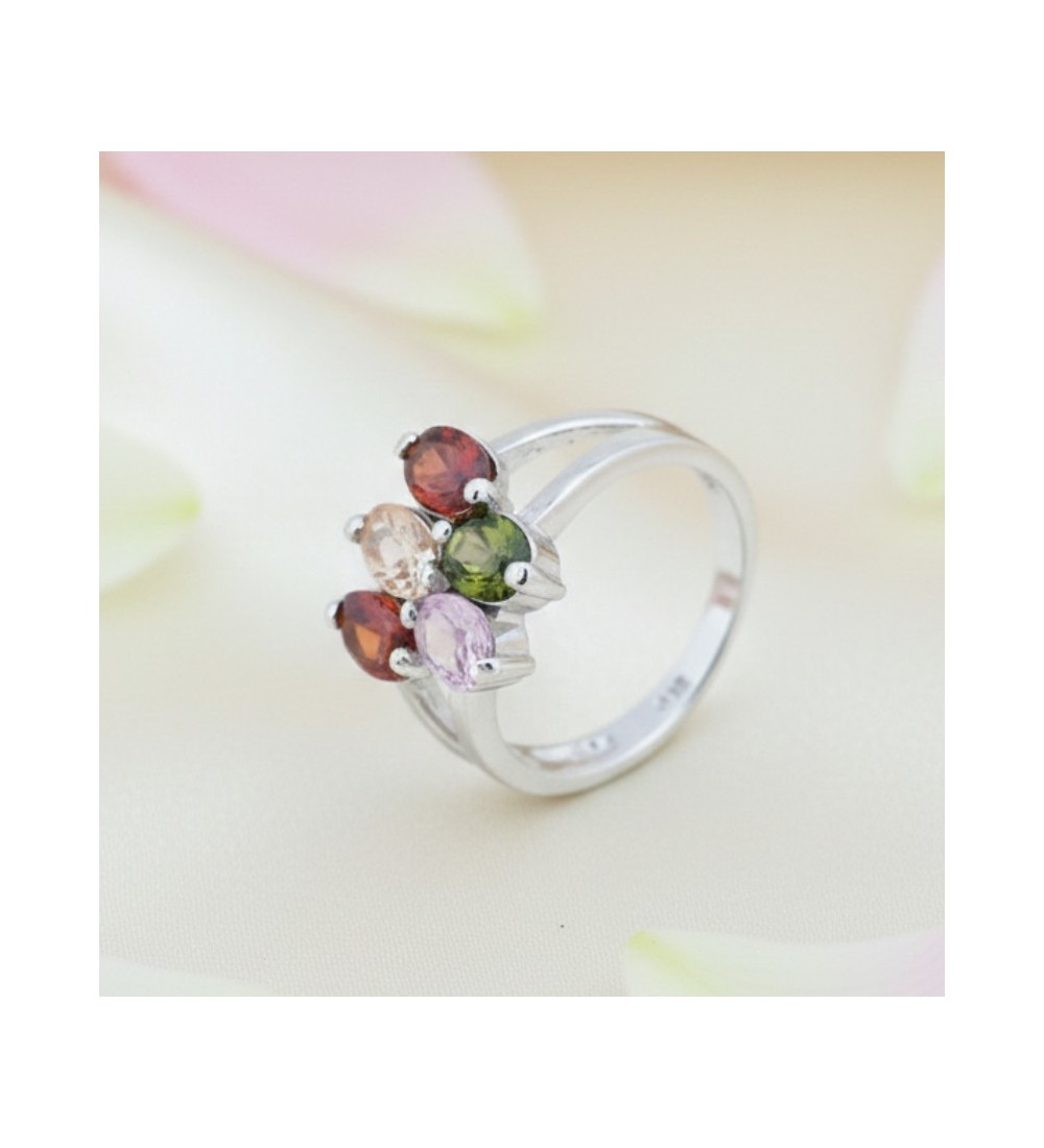 Prism Cluster Statement Ring